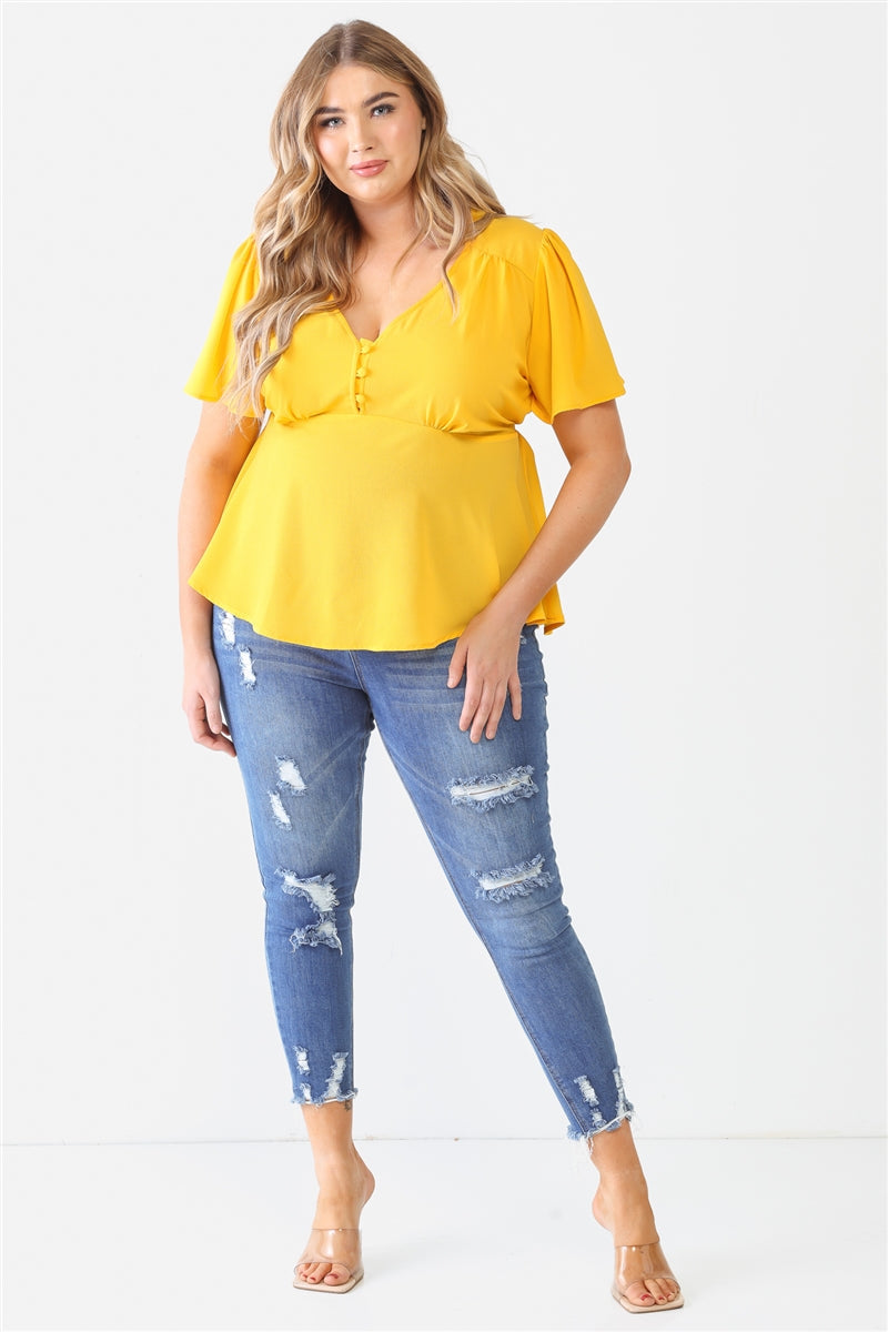 Plus Tie Detail Flare Top Smile Sparker
