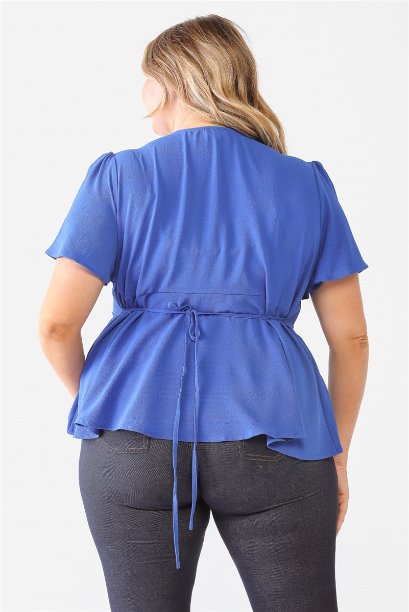 Plus Tie Detail Flare Top Smile Sparker
