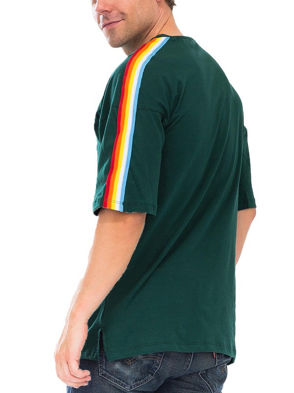 RAINBOW TAPE SHORT SLEEVE TSHIRT Smile Sparker