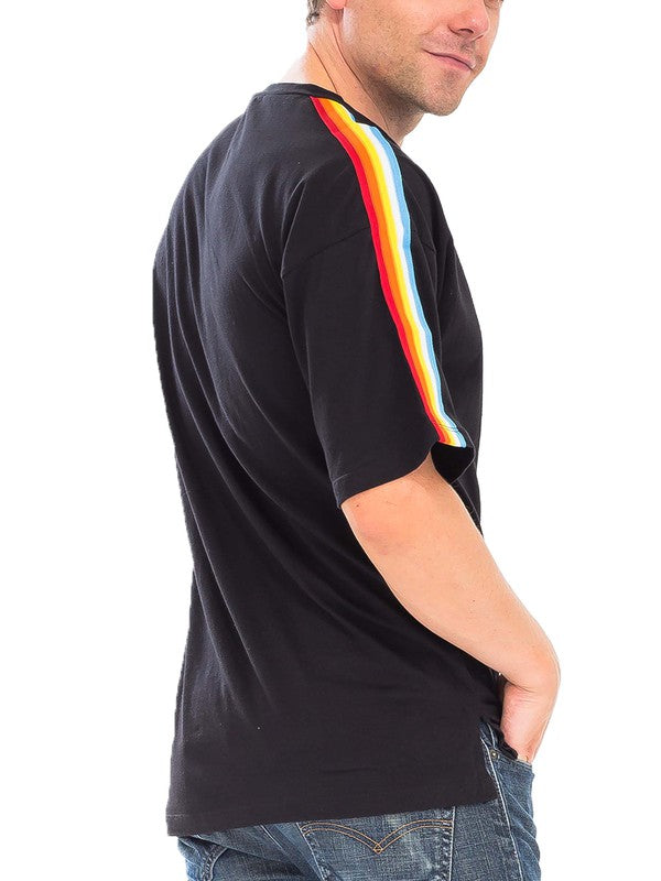 RAINBOW TAPE SHORT SLEEVE TSHIRT Smile Sparker