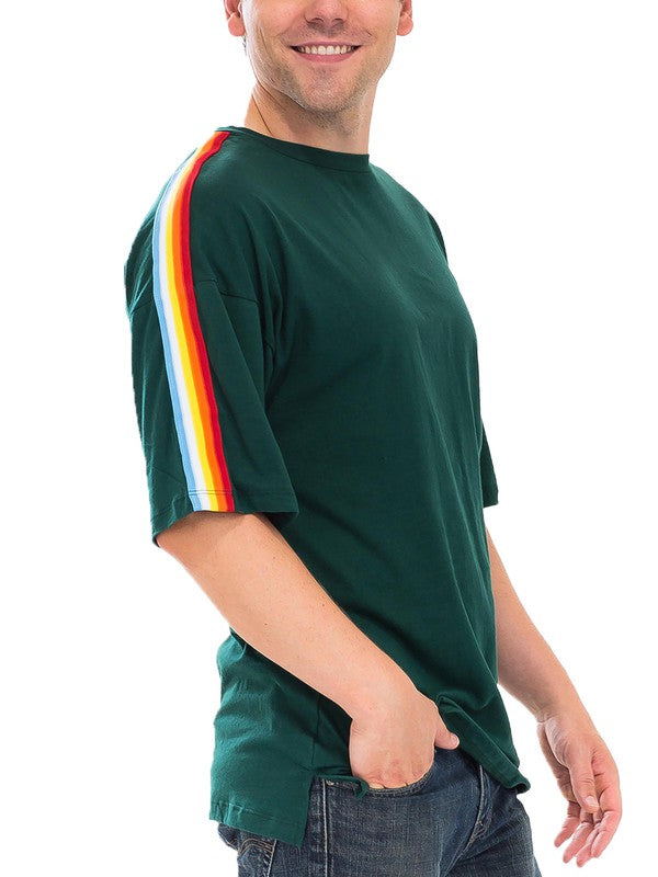 RAINBOW TAPE SHORT SLEEVE TSHIRT Smile Sparker