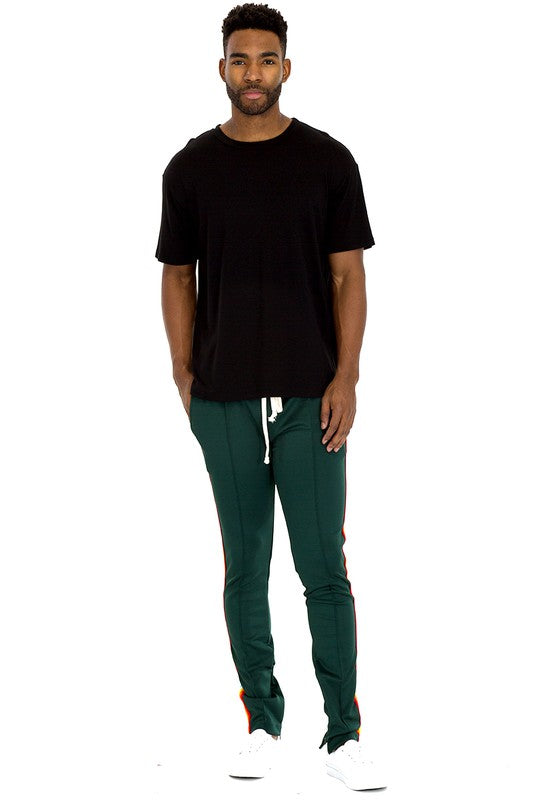 RAINBOW TAPE TRACK PANTS Smile Sparker