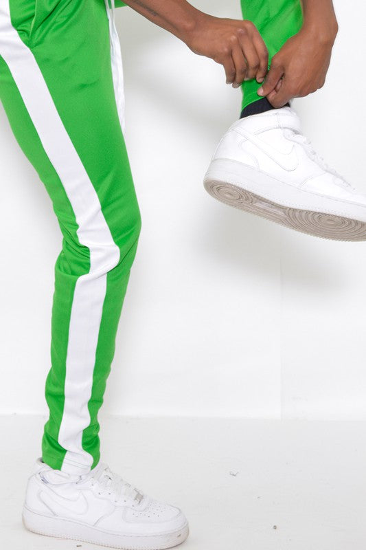 SLIM FIT SINGLE STRIPE TRACK PANT Smile Sparker
