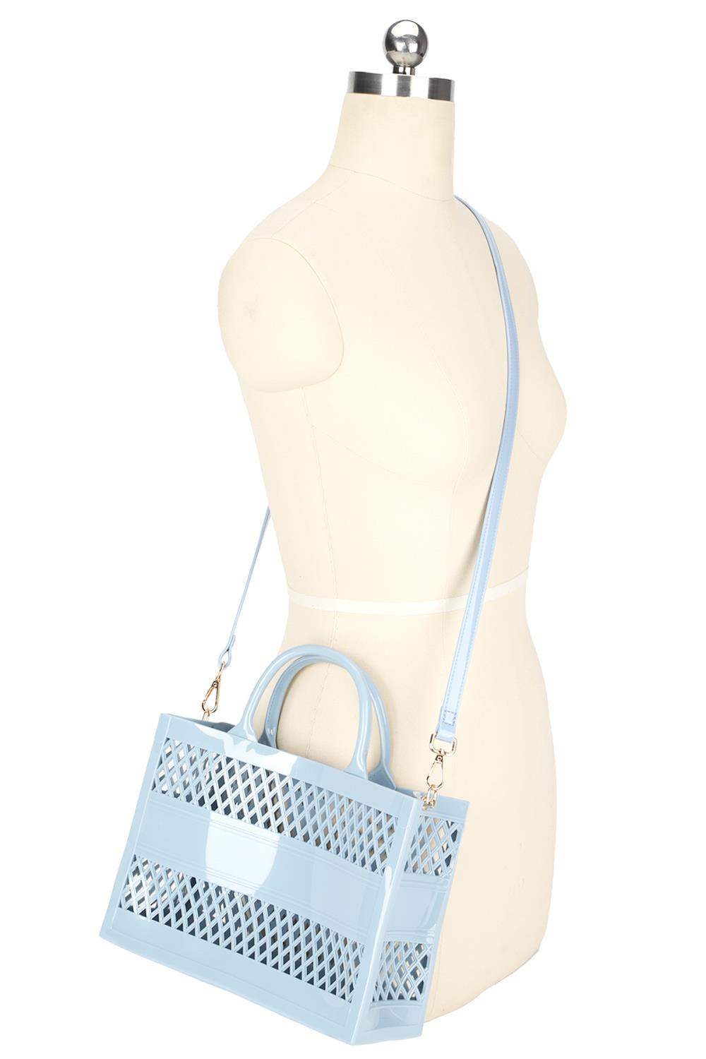 Smooth Vented Design Handle Bag Smile Sparker
