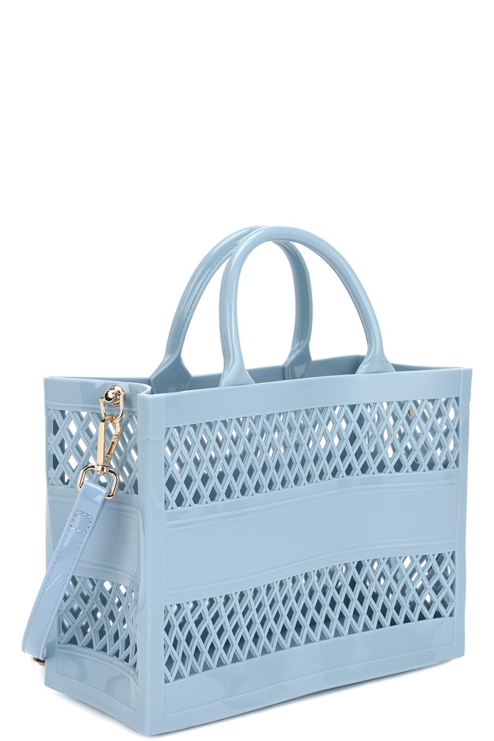 Smooth Vented Design Handle Bag Smile Sparker