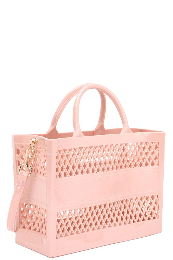Smooth Vented Design Handle Bag Smile Sparker
