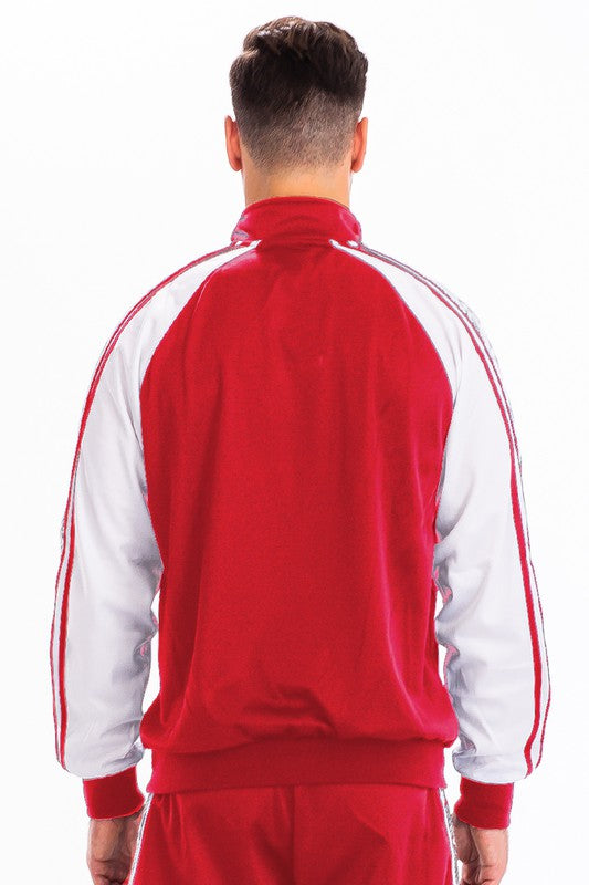SNAKE SIDE PRINT TRACK JACKET Smile Sparker