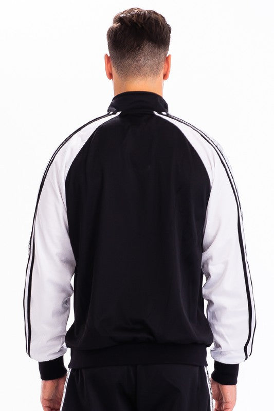 SNAKE SIDE PRINT TRACK JACKET Smile Sparker