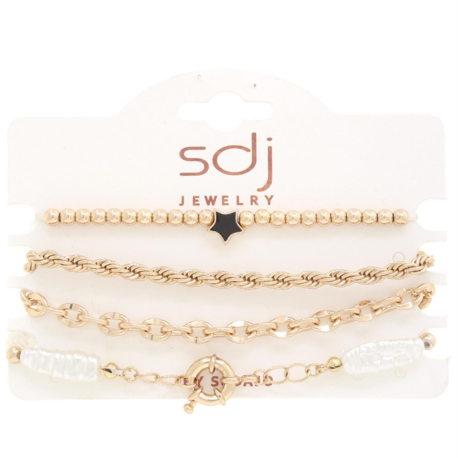 Sodajo Star Beaded Bracelet Set Smile Sparker