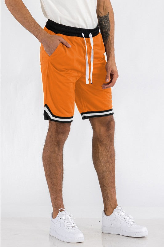Solid Athletic Basketball Sports Shorts Smile Sparker
