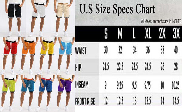 Solid Athletic Basketball Sports Shorts Smile Sparker