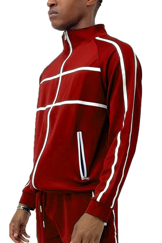 TAPE STRIPE TRACK JACKET Smile Sparker