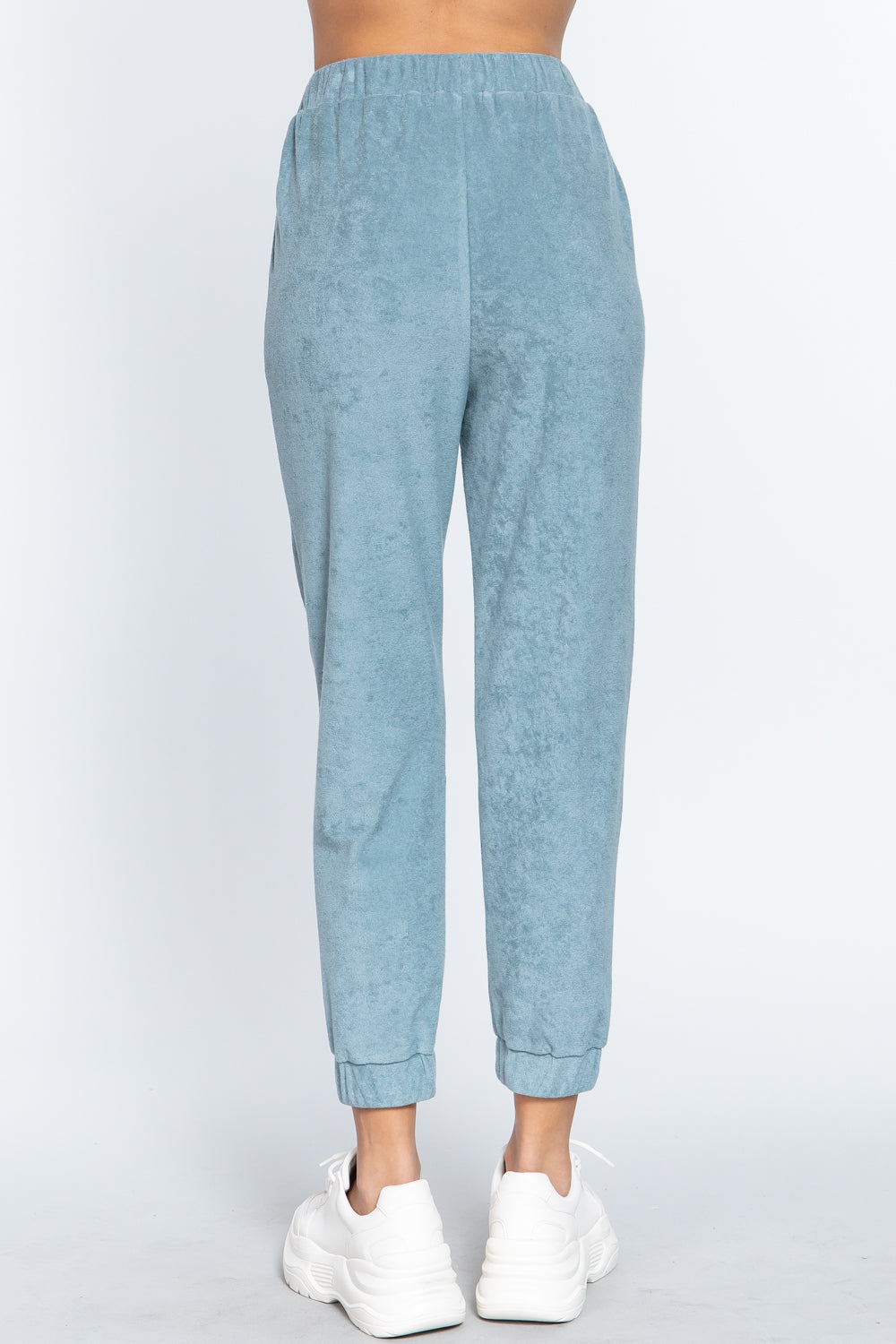 Terry Towelling Long Jogger Pants Smile Sparker