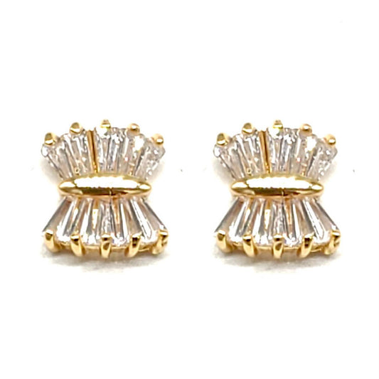 Crystal Cubic Zirconia Earring Smile Sparker