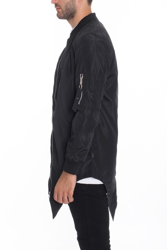 FISH TAIL BOMBER JACKETS Smile Sparker
