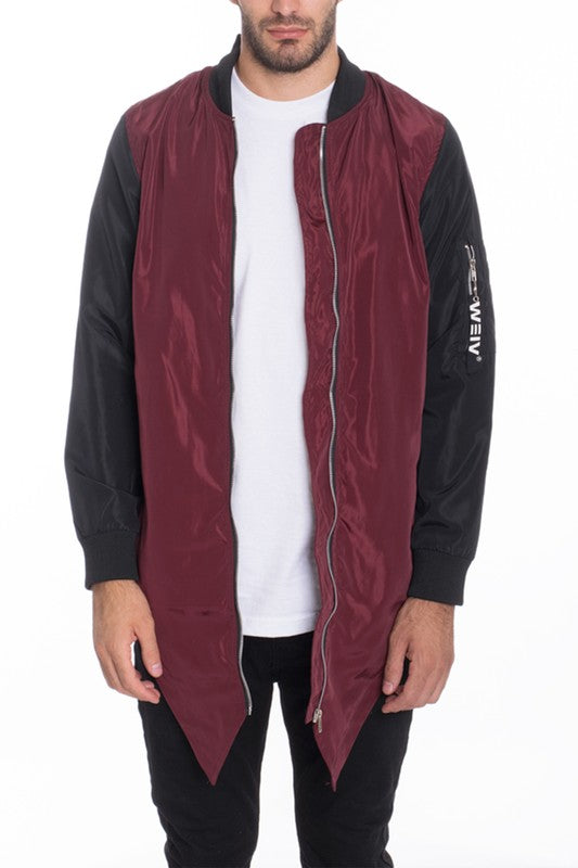 FISH TAIL BOMBER JACKETS Smile Sparker