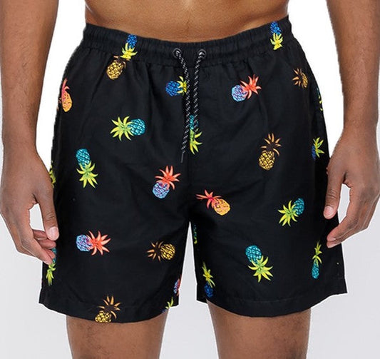 Pineapple Swim Shorts Smile Sparker