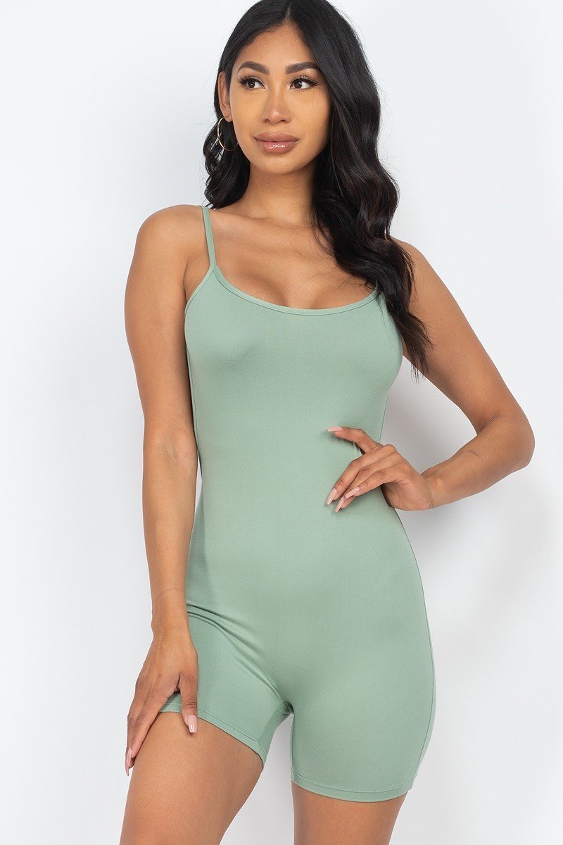 Sexy Backless Cami Romper Smile Sparker
