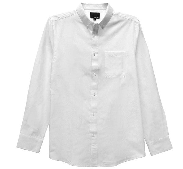 Weiv Men's Casual Long Sleeve Shirts Smile Sparker